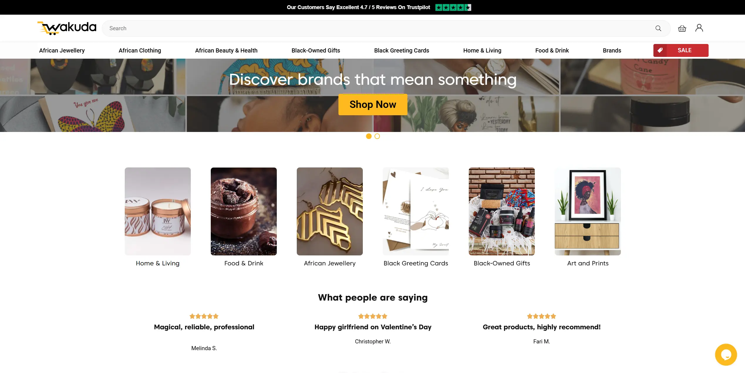 Wakuda website preview